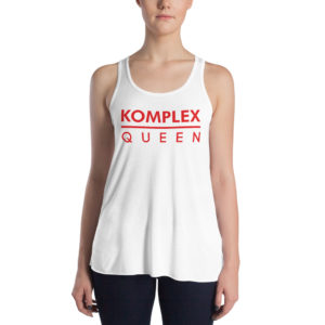 Komplex Queen (f.5) Women’s Flowy Racerback Tank