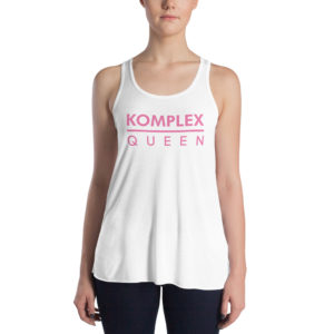 Komplex Queen (f.8) Women’s Flowy Racerback Tank