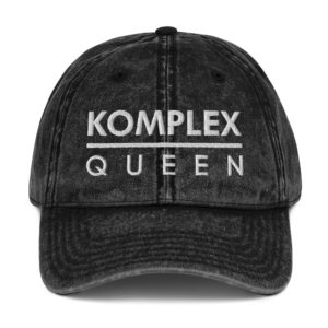 Komplex Queen (d.4) Vintage Cotton Twill Cap